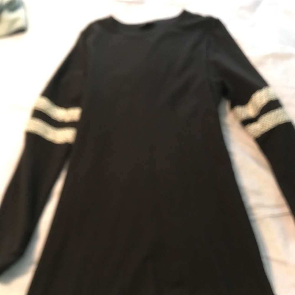 Peace Love World Black Dress